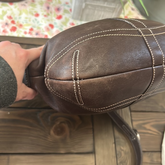 Leather Vintage Coach Purse - Picture 4 of 8